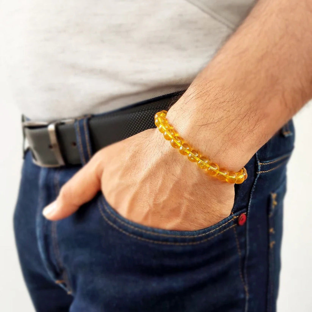 Citrin - Kristall Armband