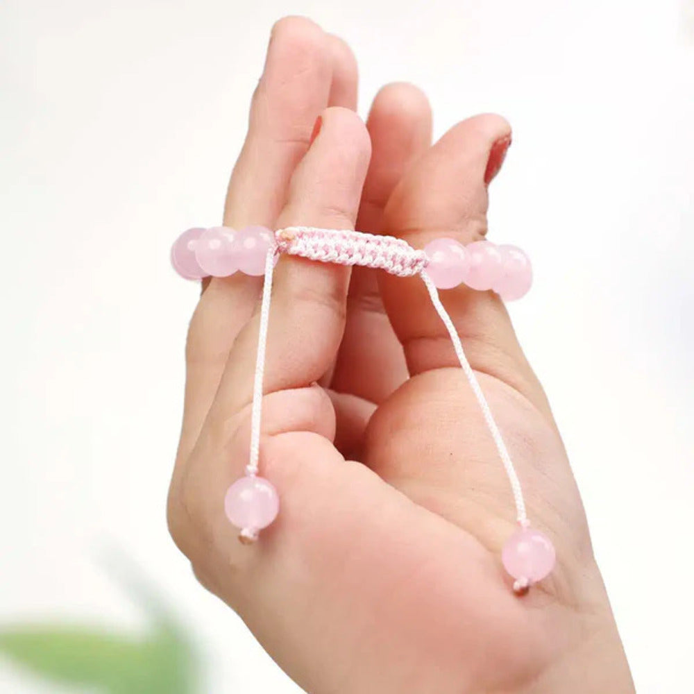 Rosenquarz - Kristall Armband